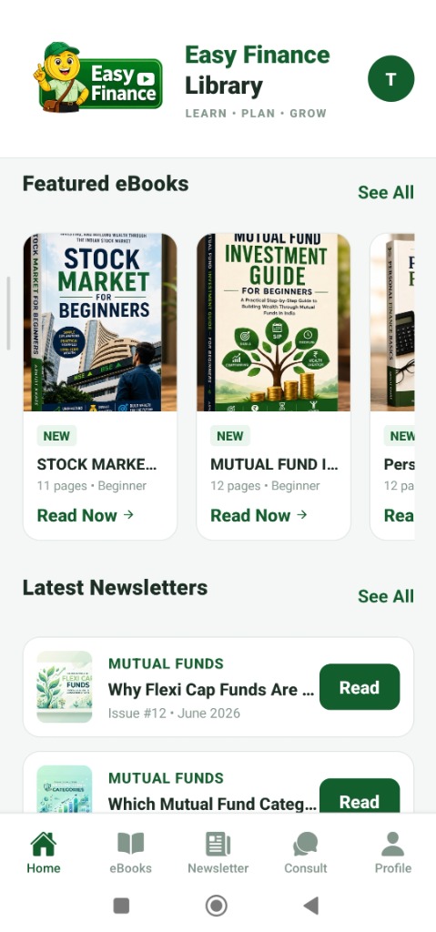 Easy Finance Library App